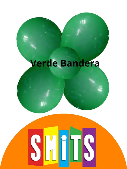 Globo Látex Smits - Verde Bandera