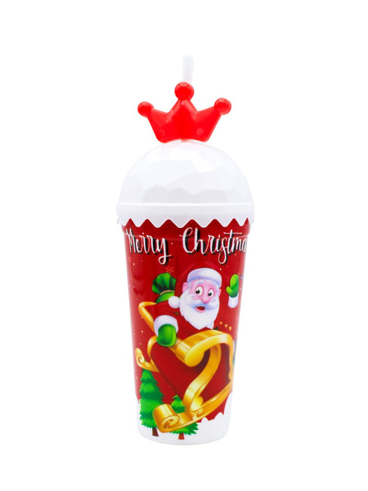 Vaso con Diseño Navideño - Paquete con 12 Piezas