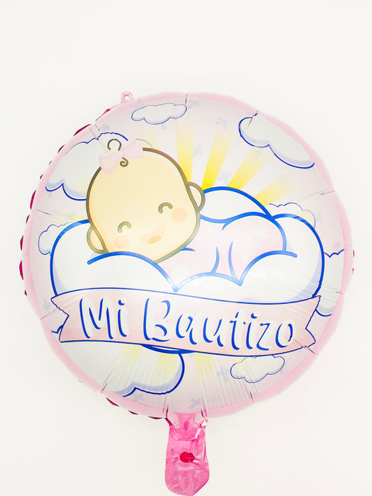 Globo "mi bautizo"