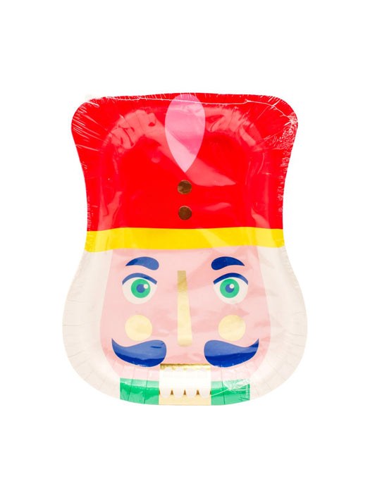 Plato de papel con diseño de Cascanueces - Paquete con 8 piezas