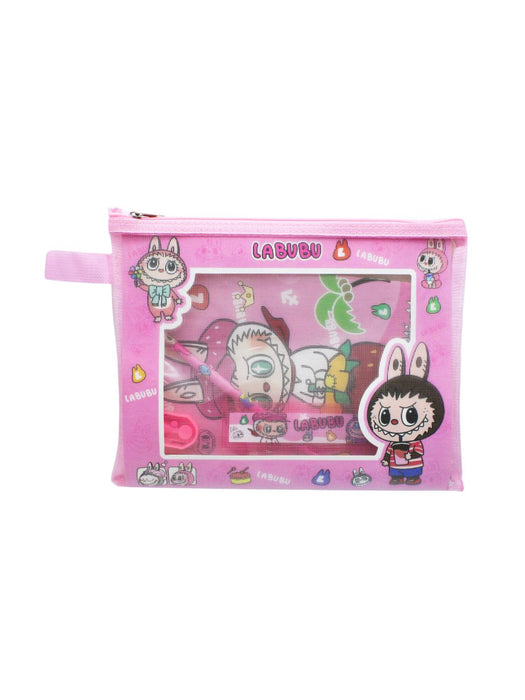 Kit Escolar Completo en Estuche - Labubu