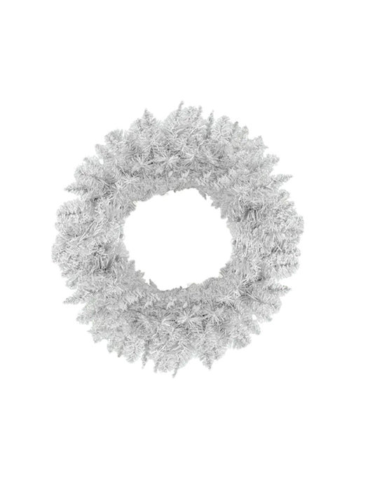 Corona Artificial Sin Decoración - Blanca