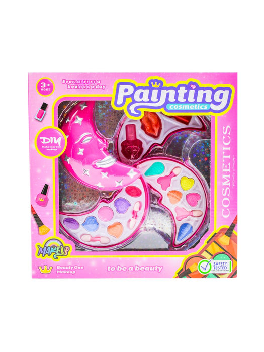 Juego de Maquillaje - Estuche en Forma de Luna