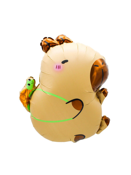 Globo Capybara con Tortuga