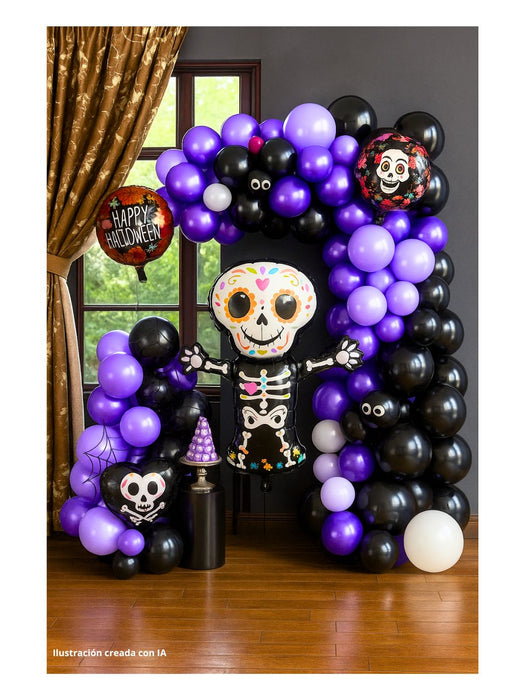 Set de Globos - Calavera