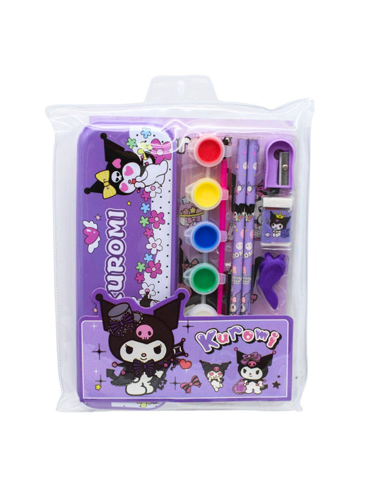 Estuche Escolar con Acuarelas - Sanrio