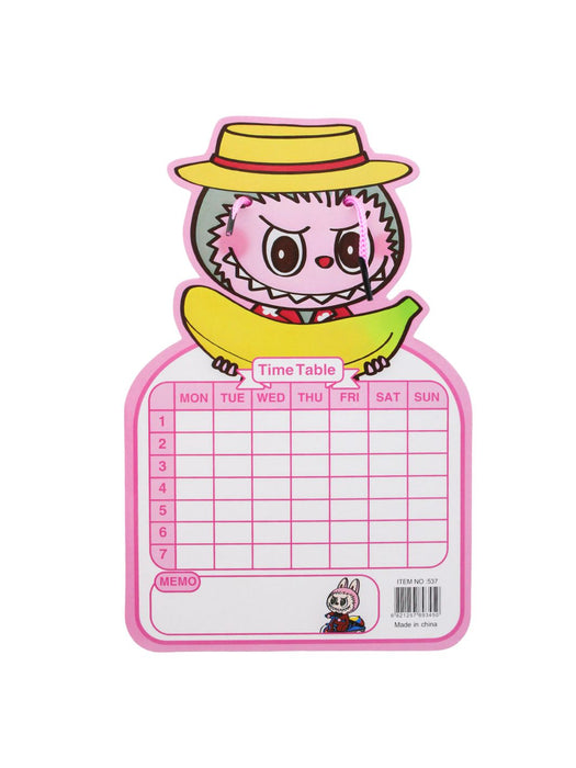 Pizarrón con Calendario - Labubu
