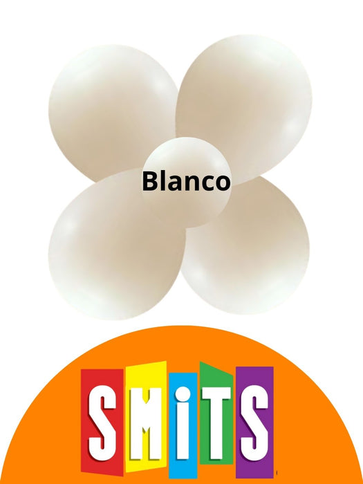 Globo Látex Smits - Blanco