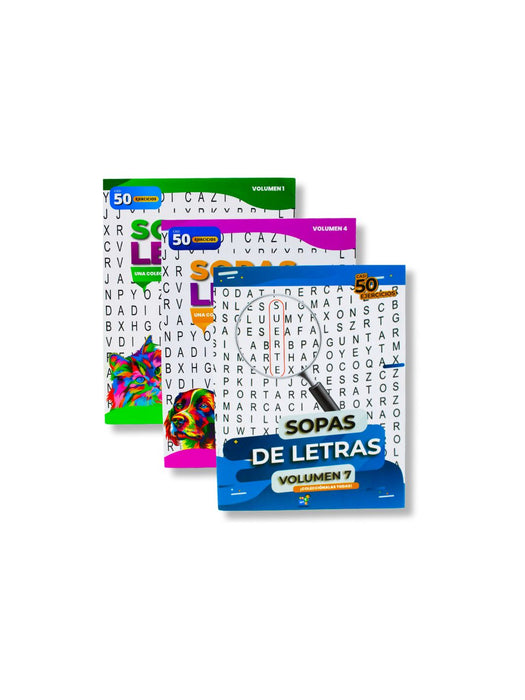 Sopa de Letras - 50 Ejercicios