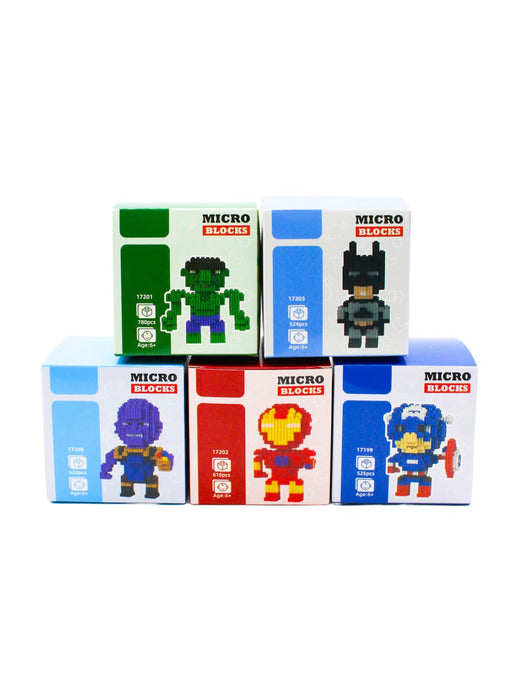 Micro Blocks - Superhéroes