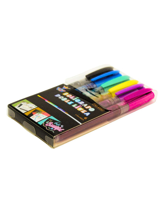 Plumón de Gel Metálico