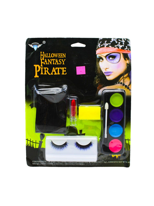 Set de Maquillaje de Pirata – Disfraz de Halloween