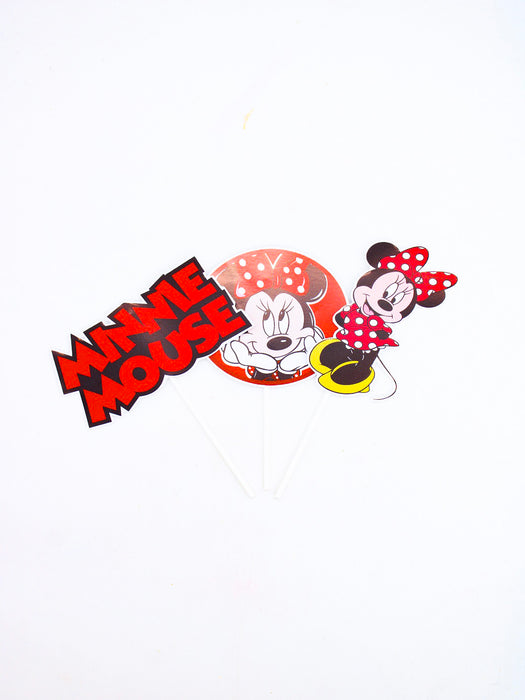 Cake Topper de personajes 3 piezas