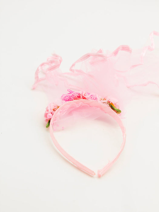 diadema con velo