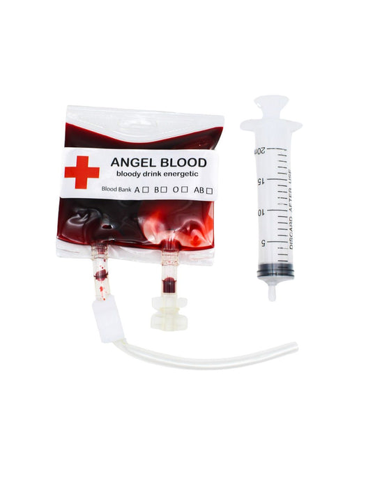 Kit Transfusión de Sangre Falsa para Disfraces