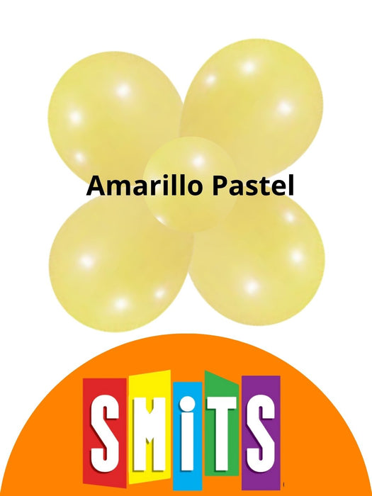 Globo Látex Smits - Amarillo Pastel