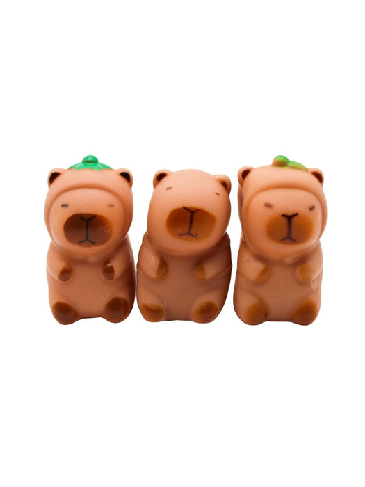 Paquete 3 Capybaras Squishy