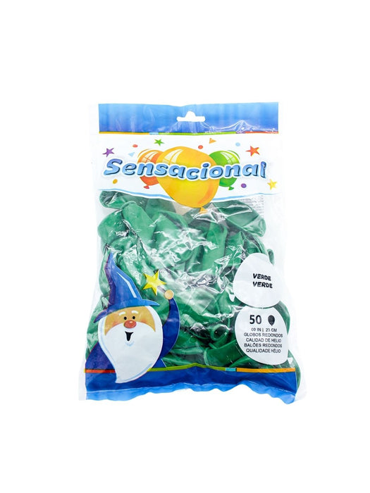 Globo Látex Sensacional - Verde
