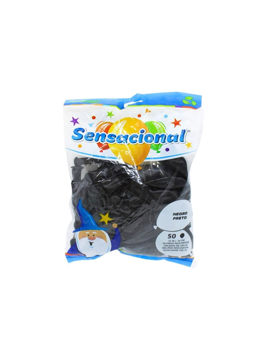Globo Látex Sensacional - Negro