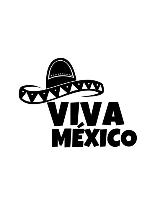 Vinil para Vaso Viva México