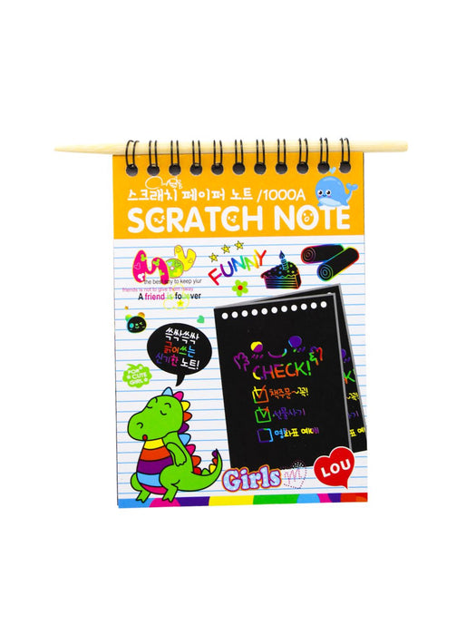 Libreta Mágica Chica Scratch Note