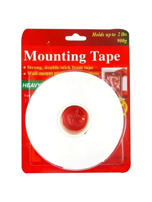 Cinta Doble Cara Adhesiva (Mounting Tape) - 1 Pieza