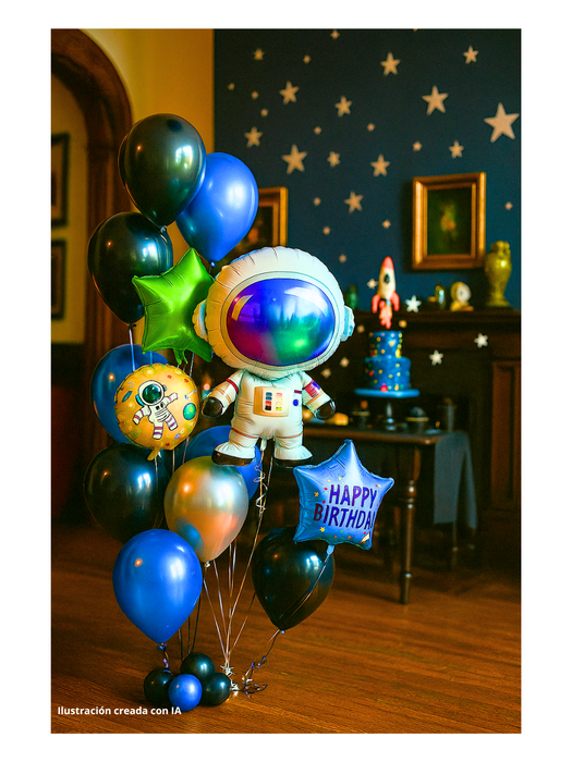 Set de Globos - Astronauta