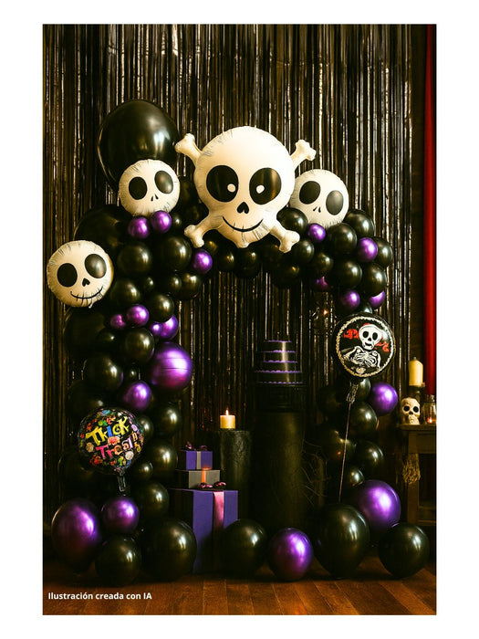 Set de Globos - Calavera