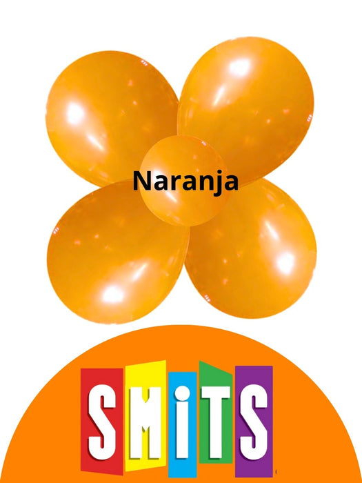 Globo Látex Smits - Naranja