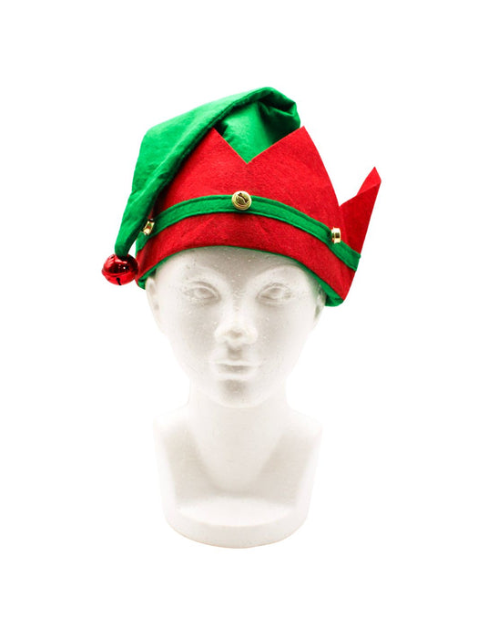 Gorro Duende Navideño con Cascabel