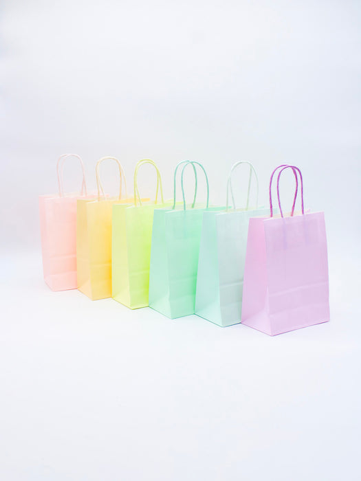 Bolsa Kraft Colores Pastel