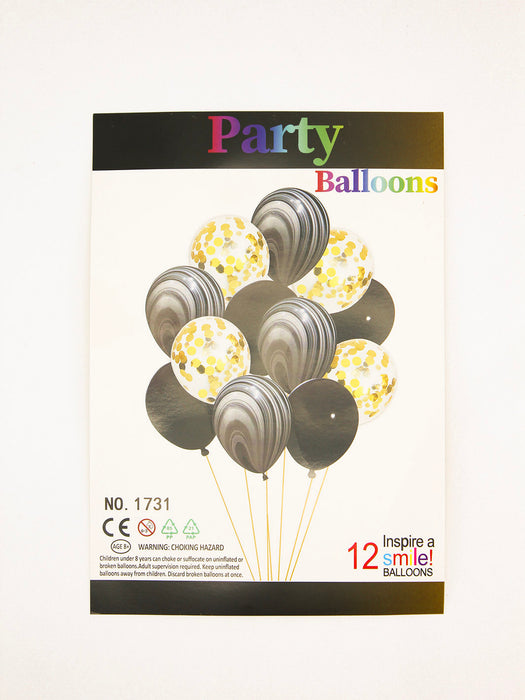 set globo 12 pz