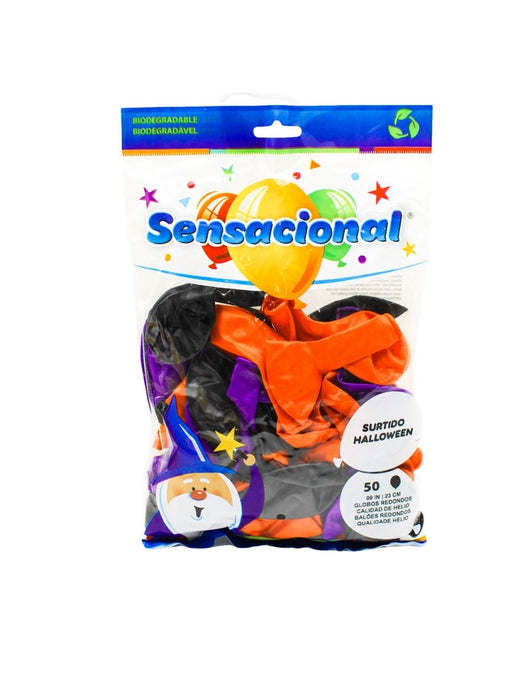Globo Látex Sensacional - Surtido Halloween