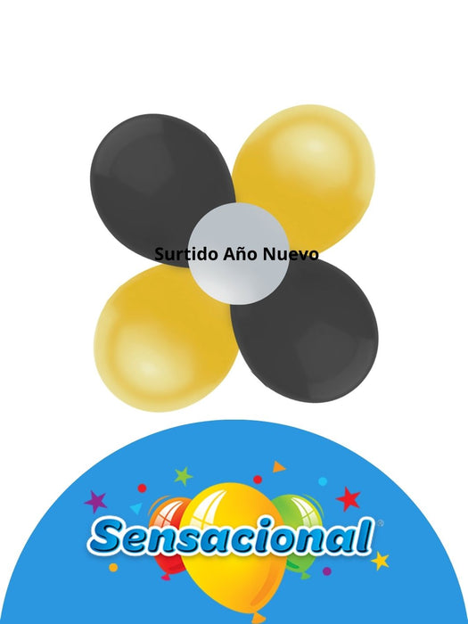 Globo Látex Sensacional - Surtido Año Nuevo