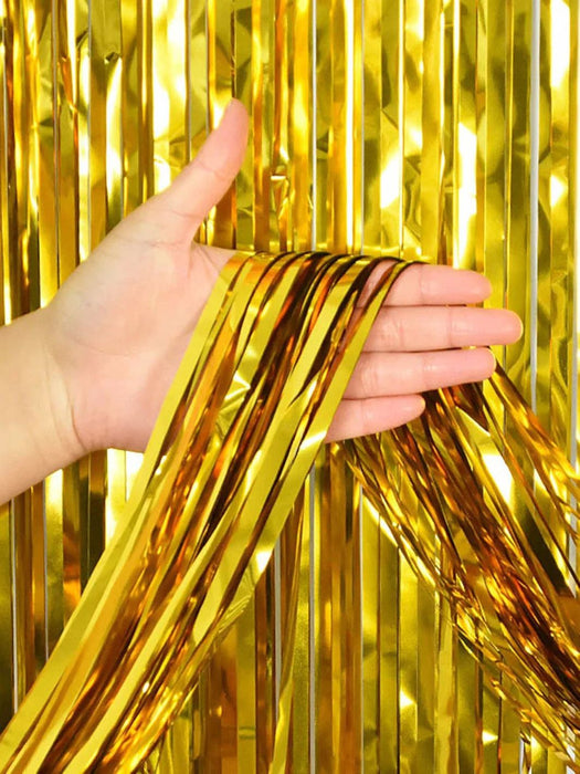 Cortina Metálica - Dorada