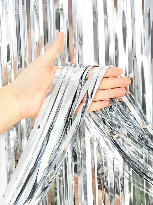 Cortina Metálica - Plata