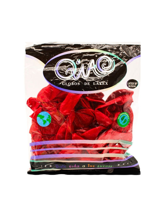 Globo Látex Qwao - Rojo