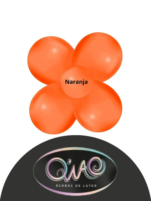 Globo Látex Qwao - Naranja