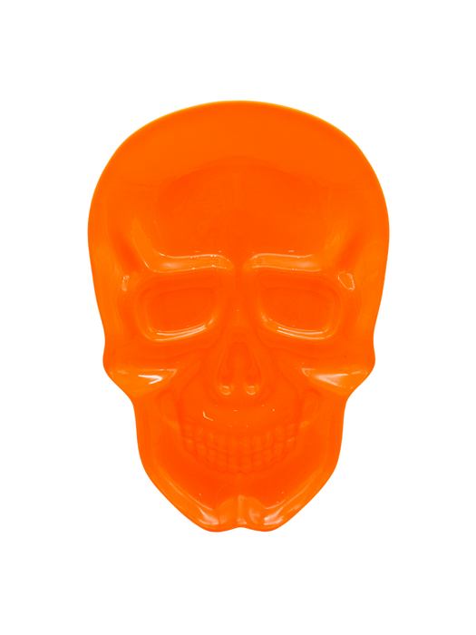 Plato de Calavera Naranja