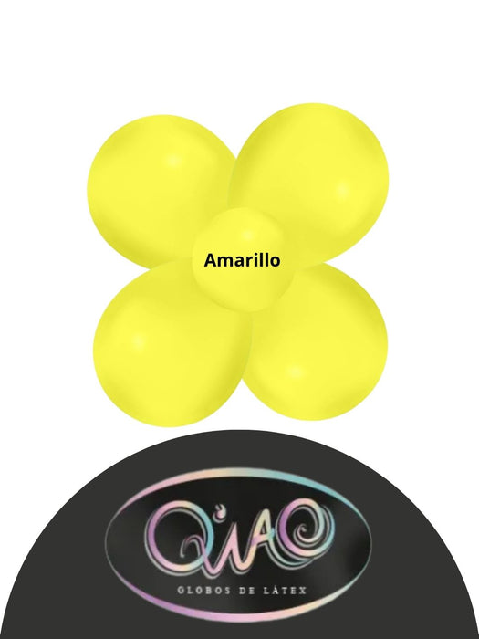 Globo Látex Qwao - Amarillo