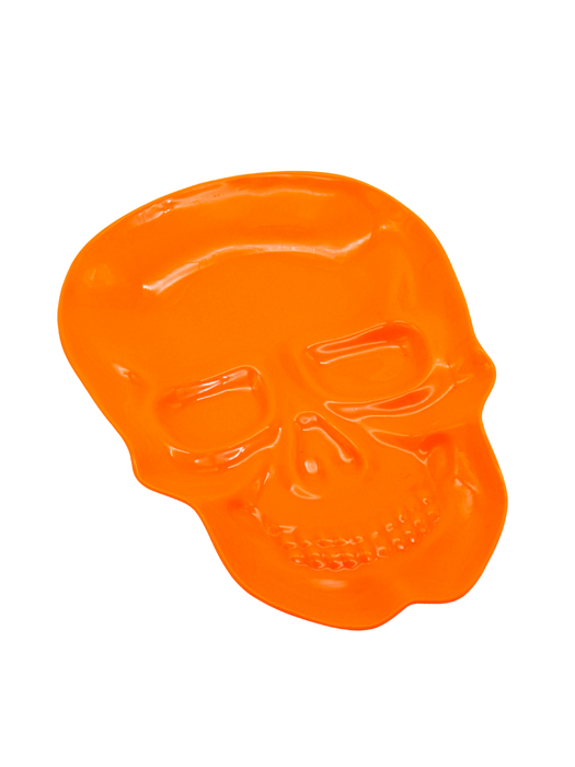 Plato de Calavera Naranja