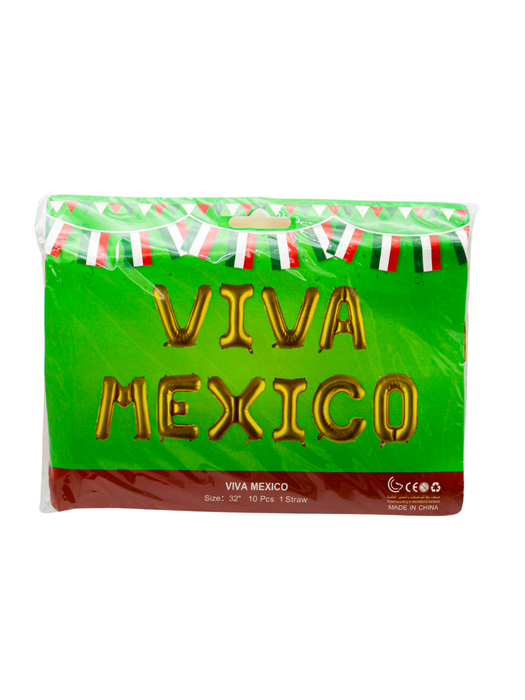 Set de Globos Viva Mexico 32"