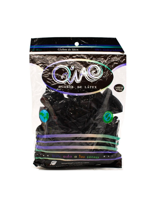 Globo Látex Qwao - Negro