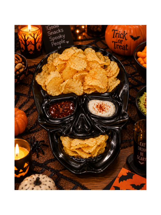 Plato de Calavera Negra