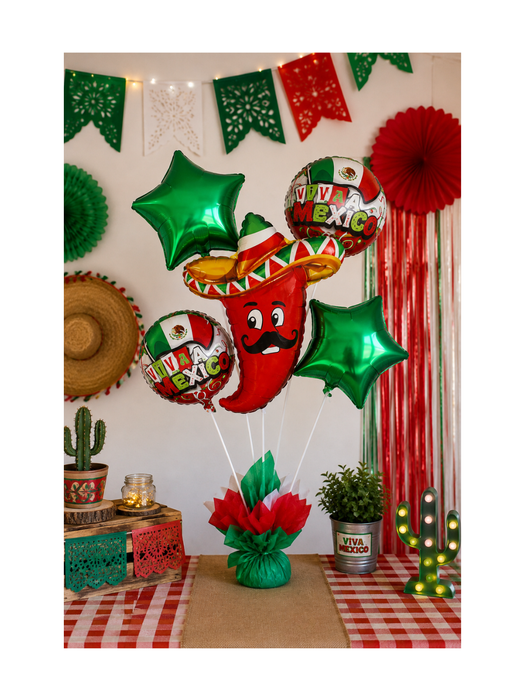 Set de Globos Patrios de Chile