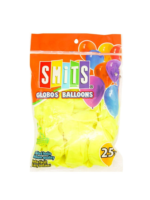 Globo Látex Smits - Amarillo Neón