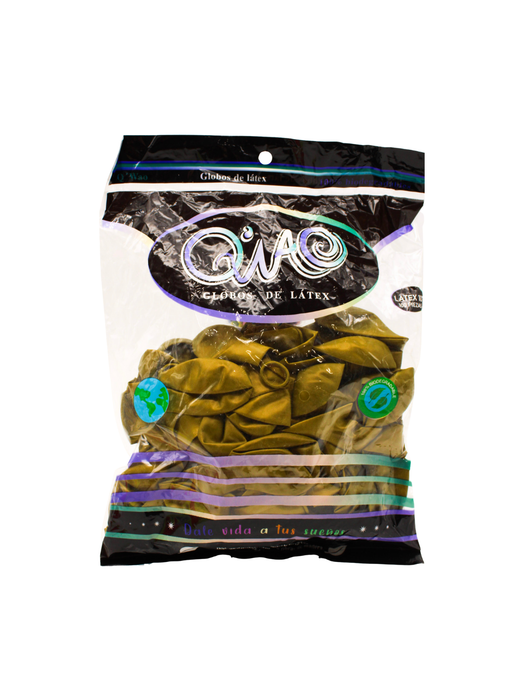 Globo Látex Qwao - Oro Doggy