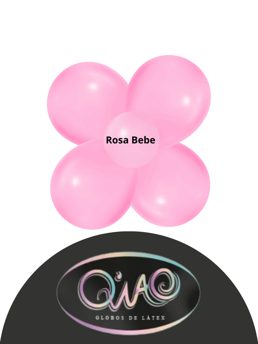 Globo Látex Qwao - Rosa Bebe