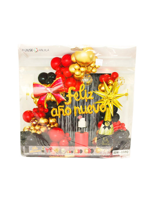 Set de Globos Año Nuevo - 100 Piezas