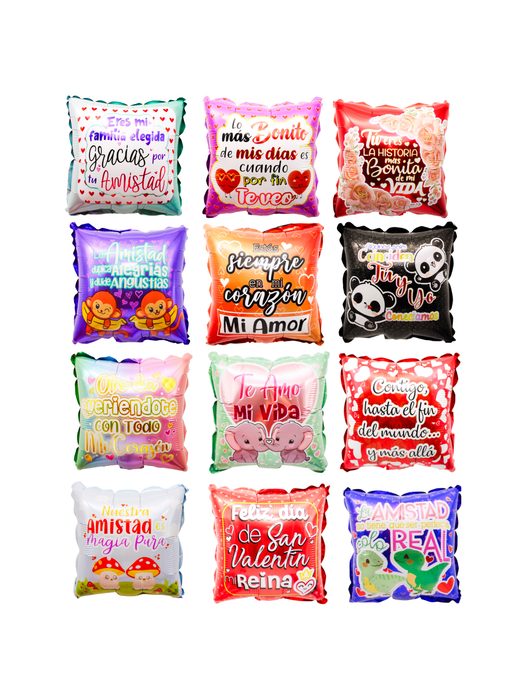 Globo San Valentin - Cuadrado